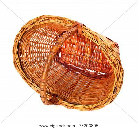 Empty Wicker Basket