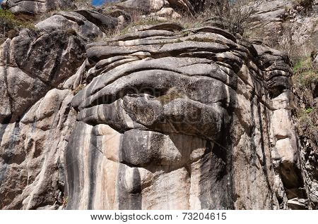 Rock In Grigorevsky Gorge