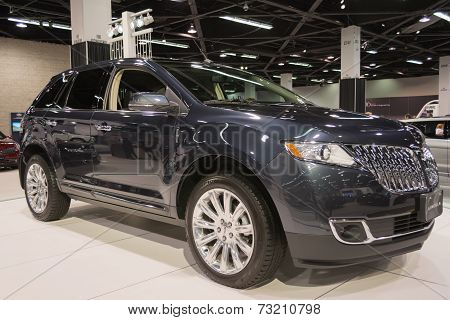 Lincoln Mkx At The Orange County International Auto Show