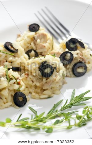 Chicken risotto