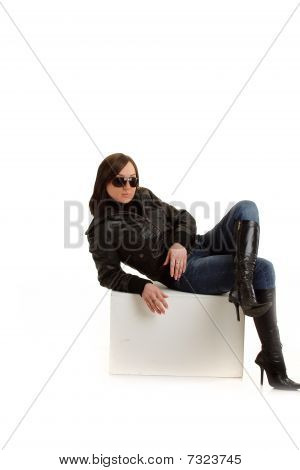 Biker girl