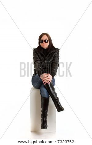 Biker girl