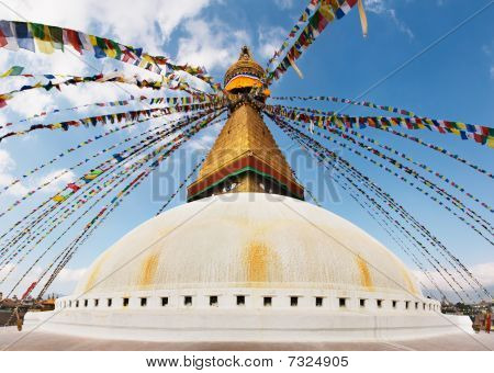buddhistische Tempel bodhnath