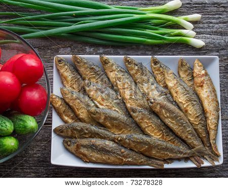 fried vendace