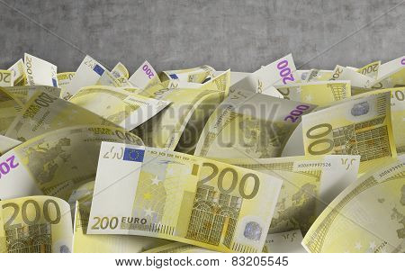 200 Euro Bills