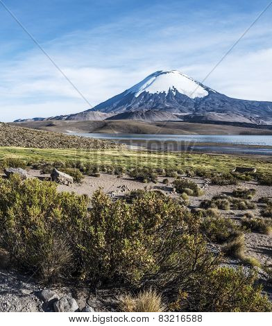 Parinacota Volcano, Lauca, Chile
