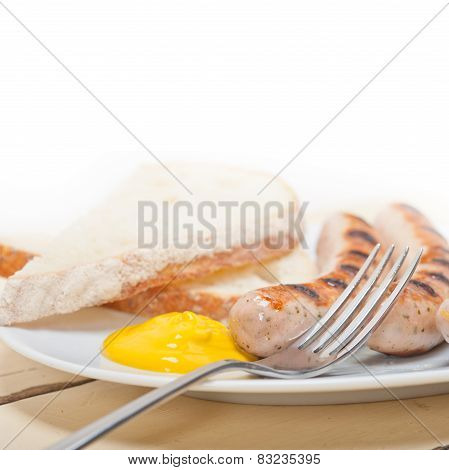Traditional German Wurstel Sausages