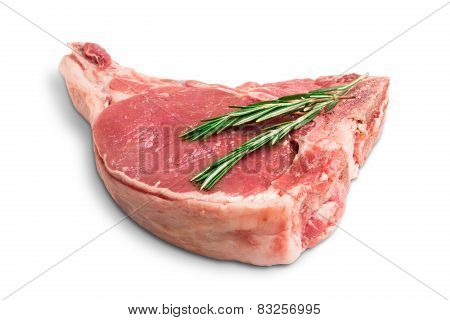 A Chank Of Beef Meat With