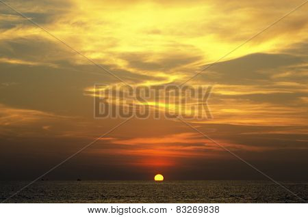 Red sunset