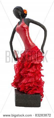 Flamenco Dancer Statue