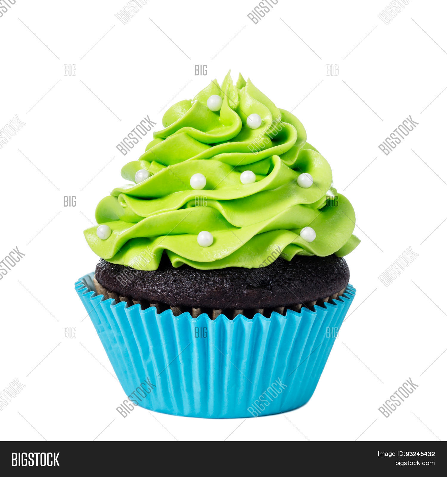 Green Cupcake Image & Photo (Free Trial) Bigstock