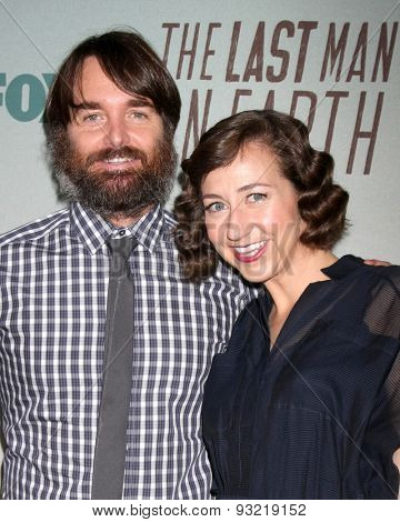 LOS ANGELES - JUN 10:  Will Forte, Kristen Schaal at the FOX's 