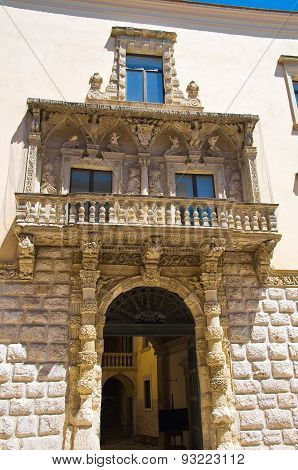 Palace Della Marra. Barletta. Puglia. Italy.
