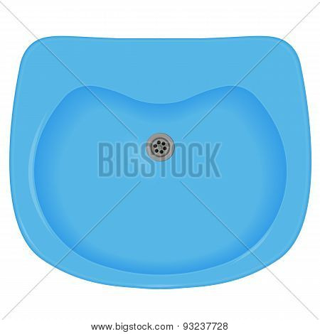 Blue sink