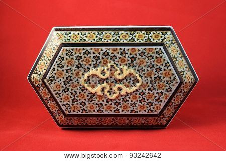 Khaatam, Khatam kari, Handicraft made in Esfahan Naqshe Jahan Square, Iran