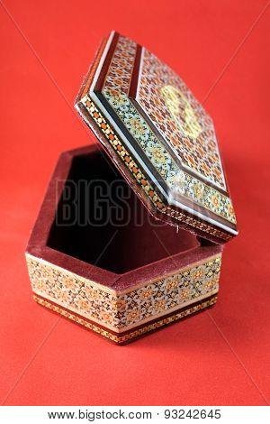Khaatam, Khatam kari, Handicraft made in Esfahan Naqshe Jahan Square, Iran
