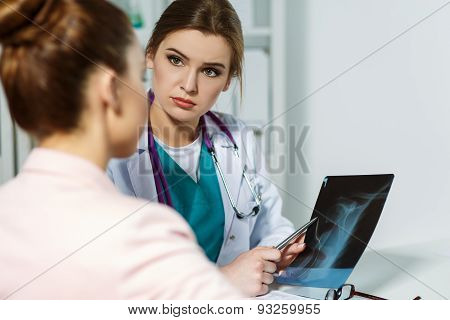 Radiologist Or Traumatologist Concept