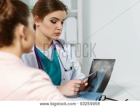 Radiologist Or Traumatologist Concept