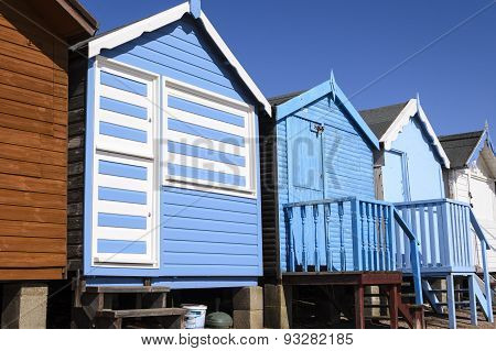 Beach huts