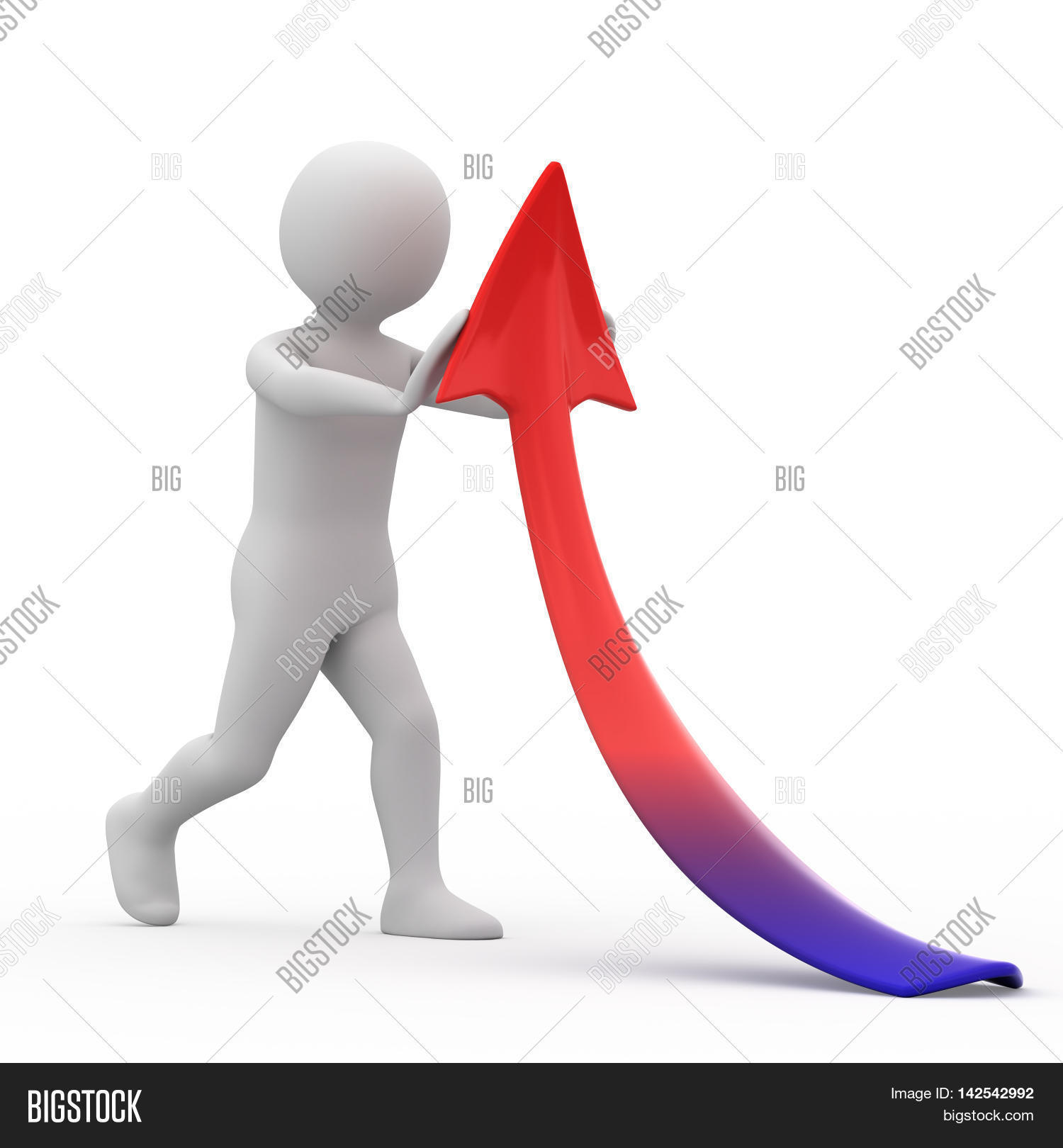 Cartoon Man Bending Image & Photo (Free Trial) | Bigstock