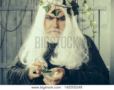 Zeus Making Potion