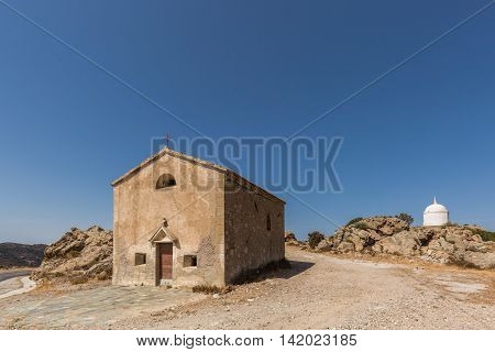 San Sebastiano Chapel Near Palasca In Corsica