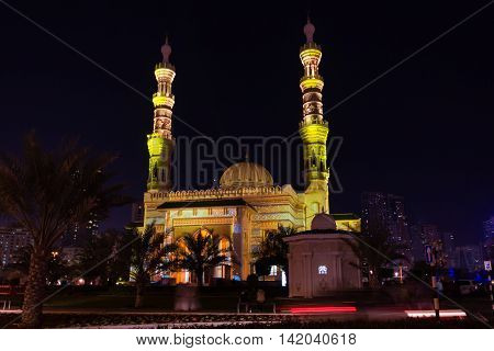Sharjah Mosque Festival in 2014 United Arab Emirates