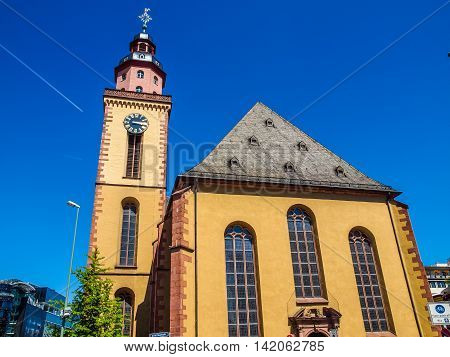 St Paul Church Frankfurt Hdr