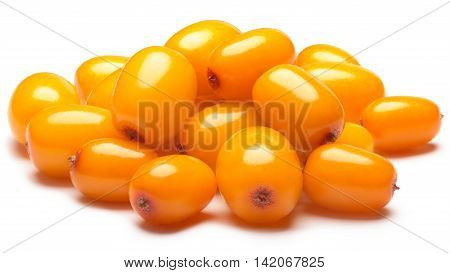 Pile Of Sea Buckthorn Berries, Clipping Paths