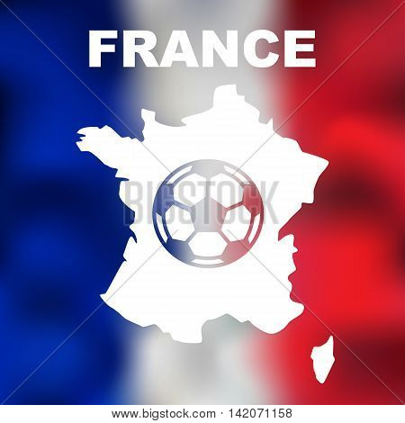 French Abstract Map