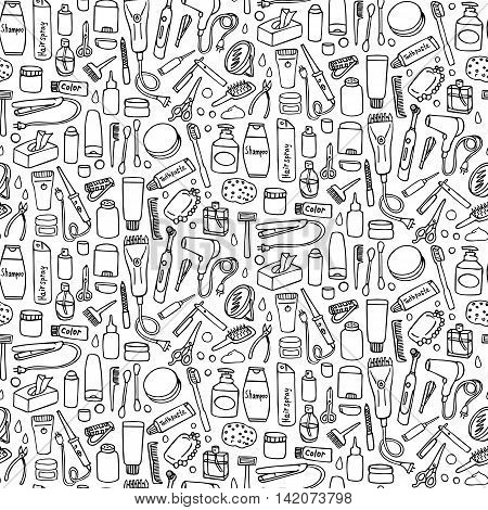Personal Care Seamless Pattern