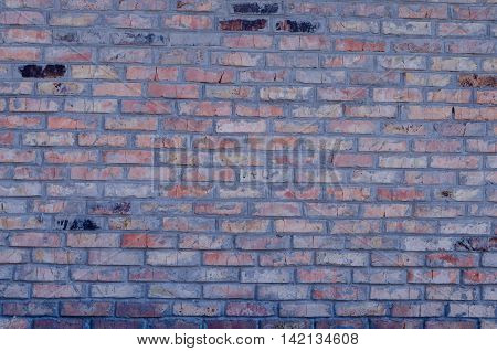 brick wall structure for use as a texture