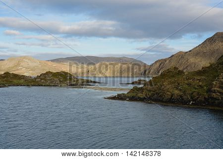 the nature of northern Norway Summer in the mountains