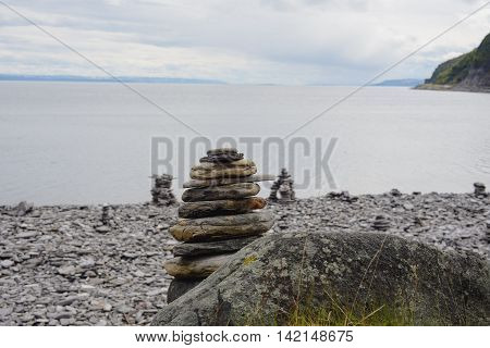 the nature of northern Norway Summer in the mountains