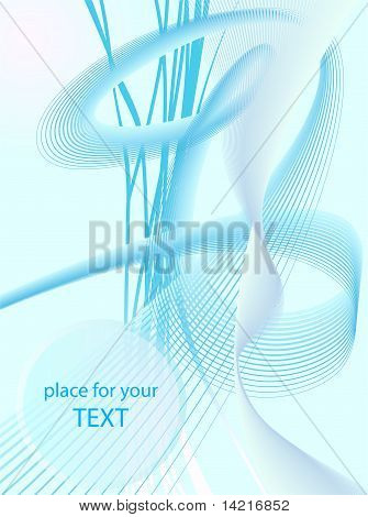 Abstrato turquesa