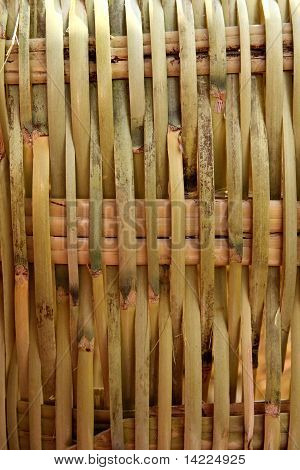 Artigianato messicano canna Basketry Texture vegetali