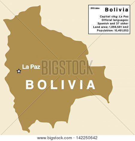 Map Of Bolivia