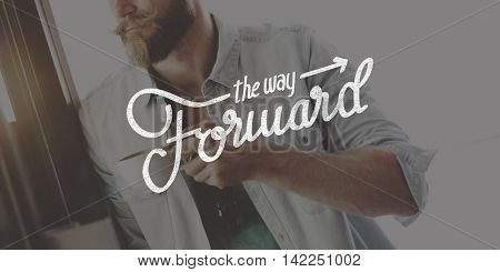 The Way Forward Aspirations Goals Target Development Concept