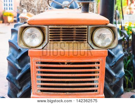 Orange Ristuc Farm Tracker Machine Head light