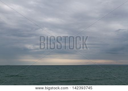 Alakol Lake Before The Rain