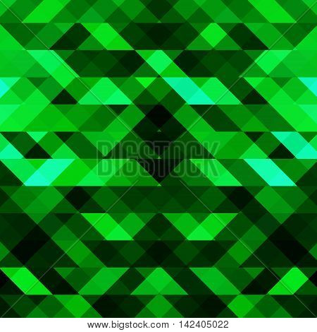 Mosair Of Geometric Elements Of Green, Background