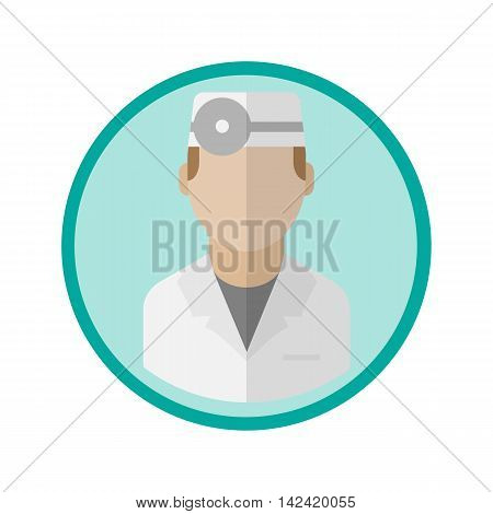 Doctor Flat Vector Icon