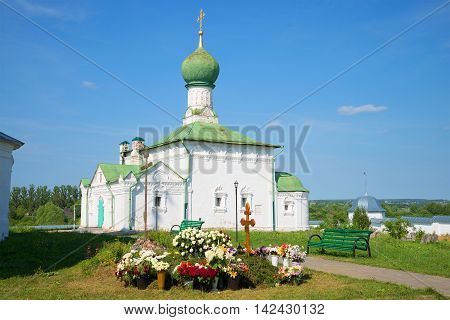 All Saints ' Church (1687) in the Ancient Trinity Danilov monastery. Pereslavl-Zalessky Golden ring of Russia