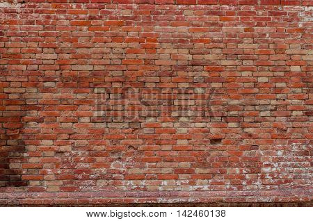 Structure of an old brick wall for use as textures