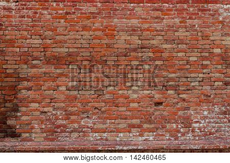 Structure of an old brick wall for use as textures