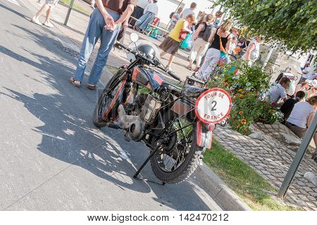 Motorcycle Collection 1928 Presented In A Retro Event