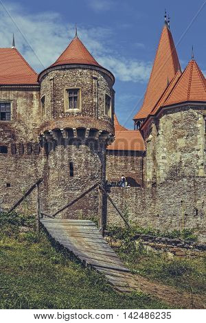 The Drummers Tower, Corvin Castle, Romania