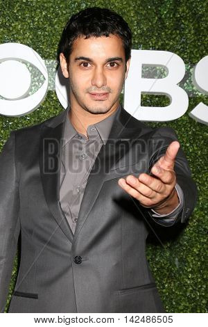 LOS ANGELES - AUG 10:  Elyes Gabel at the CBS, CW, Showtime Summer 2016 TCA Party at the Pacific Design Center on August 10, 2016 in West Hollywood, CA