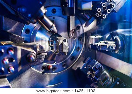 Working Machine Area Cnc .
