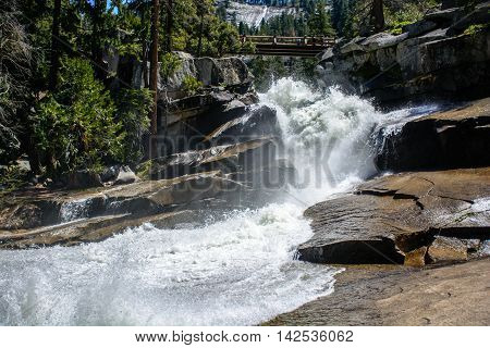 Yosemite River Spindrift